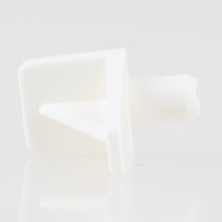Häfele Bodenträger H3143 283.63.117 für Holz & Glas Ø 5 mm Kunststoff weiß (20 Stück)