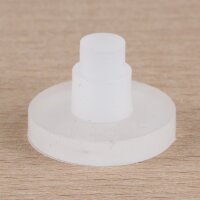 Häfele Glasbodenträger H2047 Durchmesser 20mm für Glastische (20 Stück)