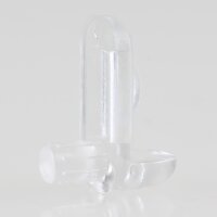 Häfele Bodenträger für Glasböden bis 6mm zum Einstecken in 5mm Bohrloch mit Einrastsicherung