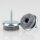 Filzgleiter 20 mm grau mit Schraube für Holzstühle (Metallgehäuse)