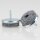 Filzgleiter 28 mm grau mit Schraube für Holzstühle (Metallgehäuse)
