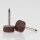 Möbelgleiter 10 mm Kunststoff braun rund mit Nagel – Bodenschoner