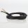 PVC-Lampenkabel schwarz 4-adrig 4x0,75 mm² – Rundleitung mit Schutzleiter - Meterware