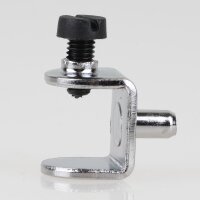 Häfele Bodenträger für 12–13 mm Glasböden mit Sicherungsschraube Stahl vernickelt