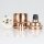 E27 Vintage Lampenfassung Metall Bronze mit 2 Schraubringe und Zugentlastung