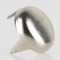 Möbelgleiter 13 mm, 3 Zacken – Metall vernickelt