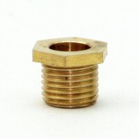 M10x1 Trompetennippel 6 kant ohne Verdrehschutz Messing...