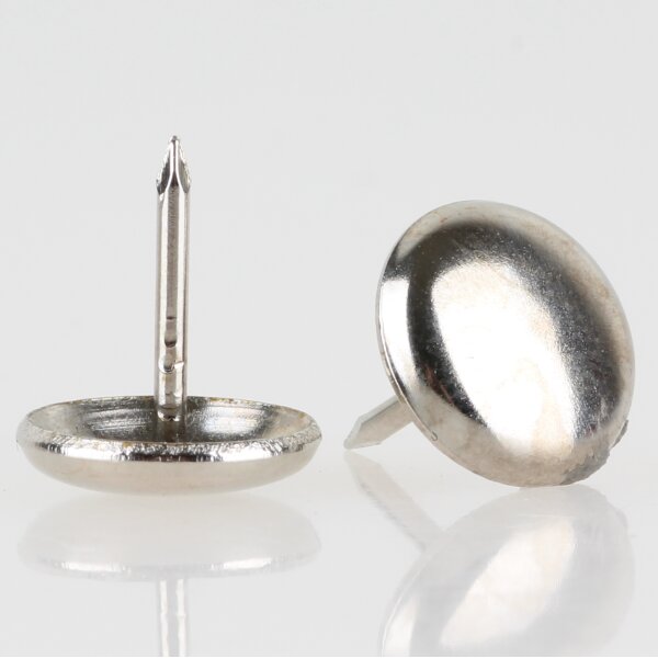Stuhlbeinnagel Möbelgleiter 13 mm Metall vernickelt – Bodenschoner
