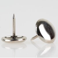 Stuhlbeinnagel Möbelgleiter 16 mm Metall vernickelt...