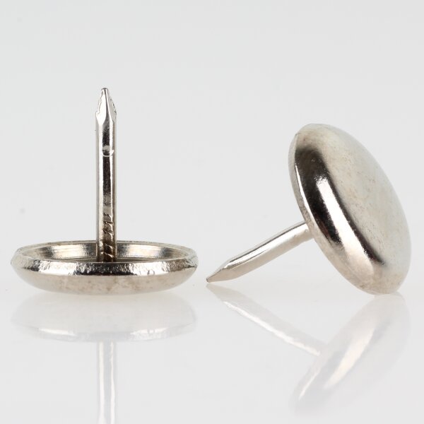 Stuhlbeinnagel Möbelgleiter 20 mm Metall vernickelt – Bodenschoner