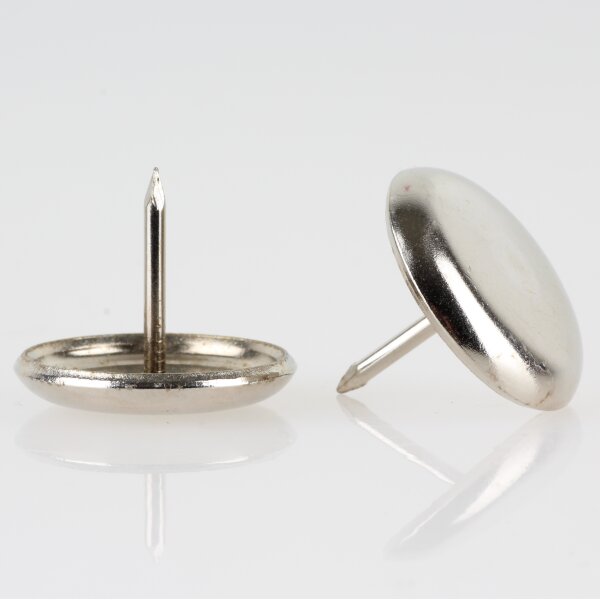 Stuhlbeinnagel Möbelgleiter 28 mm Metall vernickelt – Bodenschoner