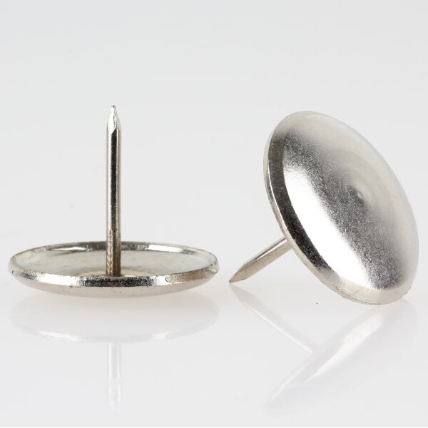 Stuhlbeinnagel Möbelgleiter 35 mm Metall vernickelt – Bodenschoner