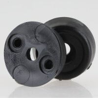 Möbelgleiter Kunststoff 21 mm schwarz – zum Schrauben