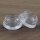 Möbeluntersetzer 15/25 mm rund transparent – Bodenschutz für empfindliche Böden