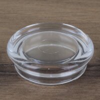 Möbeluntersetzer 23/35 mm rund transparent –...
