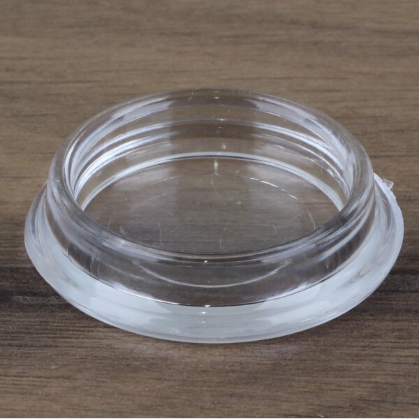 Möbeluntersetzer 30/42 mm rund transparent – Bodenschutz für große Möbel