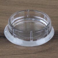 Möbeluntersetzer 33/46 mm rund transparent –...