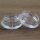 Möbeluntersetzer 33/46 mm rund transparent – Bodenschutz für große Möbel