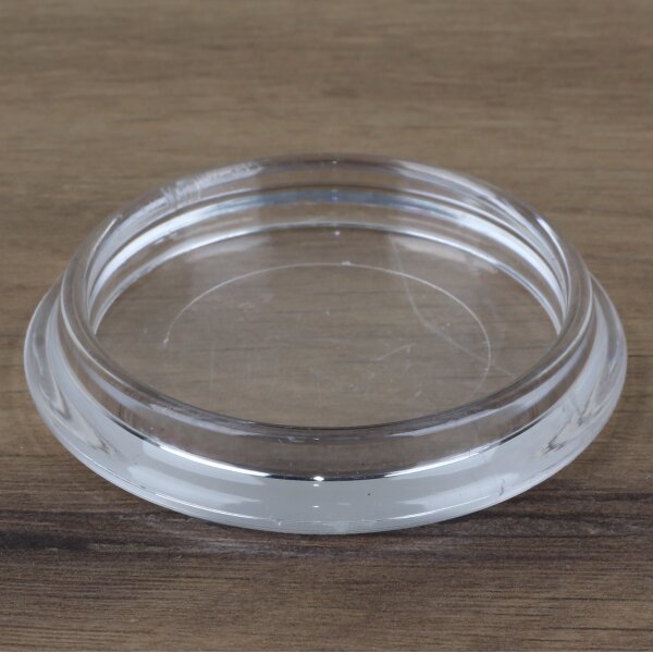 Möbeluntersetzer 50/65 mm rund transparent – Bodenschutz für große Möbelstücke