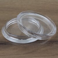 Möbeluntersetzer 50/65 mm rund transparent – Bodenschutz für große Möbelstücke