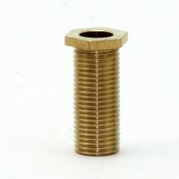 M10x1 Trompetennippel 6 kant ohne Verdrehschutz Messing...