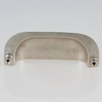 Häfele Möbelgriff Muschelgriff Schalengriff 109x32mm Nickel poliert – Lochabstand 96mm