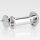 Häfele Türspion Messing verchromt 14 mm mit Klappe 200° Sichtwinkel für Türstärken 35–55 mm