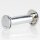 Häfele Türspion Messing verchromt 14 mm mit Klappe 200° Sichtwinkel für Türstärken 50–80 mm
