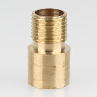 Häfele Türspion Verlängerung 959.00.900 Messing 5–10 mm Ø 12 mm für Türspione