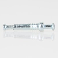 Häfele Doppelbolzen Rafix 30 verzinkt für 5 mm Bohrung, Wanddicke 16 mm