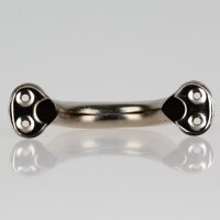 Häfele Möbelgriff Bogengriff Stahl Lochabstand 73 mm