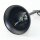 E27 Lampen-Kettenpendel schwarz – 1 Meter mit Premium-Metallfassung, Baldachin & Kette