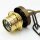 E27 Lampen-Kettenpendel antik fumé – 1 Meter mit Premium Metallfassung, Baldachin & Kette