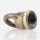 Ringnippel Metall Antik Fume 18x22mm mit M10x1 Innengewinde