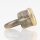 Ringnippel Metall Antik Fume 18x22mm mit M10x1 Innengewinde