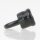 Ringnippel Metall Schwarz 18x22mm mit M10x1 Innengewinde