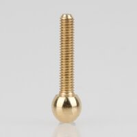 M3 Kugelkopfschraube 20x6 mm Messing roh
