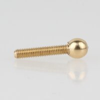 M3 Kugelkopfschraube 20x6 mm Messing roh