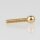 M3 Kugelkopfschraube 20x6 mm Messing roh
