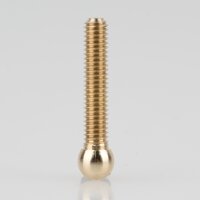 M4 Kugelkopfschraube 25x6 mm Messing roh