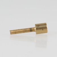 M3 Zylinderkopfschraube 21,5x6 mm Messing roh