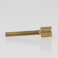 M3 Zylinderkopfschraube 26,5x6 mm Messing roh