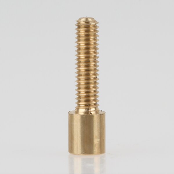 M4 Zylinderkopfschraube 21,5x6 mm Messing roh