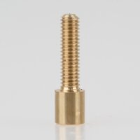 M4 Zylinderkopfschraube 21,5x6 mm Messing roh