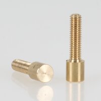 M4 Zylinderkopfschraube 21,5x6 mm Messing roh