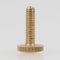 M4 Rändelschraube 18x10 mm Messing roh