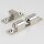 Häfele Ideal-Schnäpper Doppel-Kugelschnäpper Nickel matt 60 mm zum Schrauben