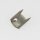 Häfele Schließwinkel mit Wulst und Einschlagzacken 20,5 x 17 mm Stahl vernickelt