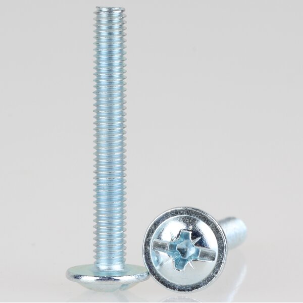 Häfele Gewindeschraube M4x1 Tellerkopf Kombi-Kreuzschlitz 10x30mm
