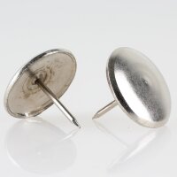 Stuhlbeinnagel Möbelgleiter 30 mm Metall vernickelt...